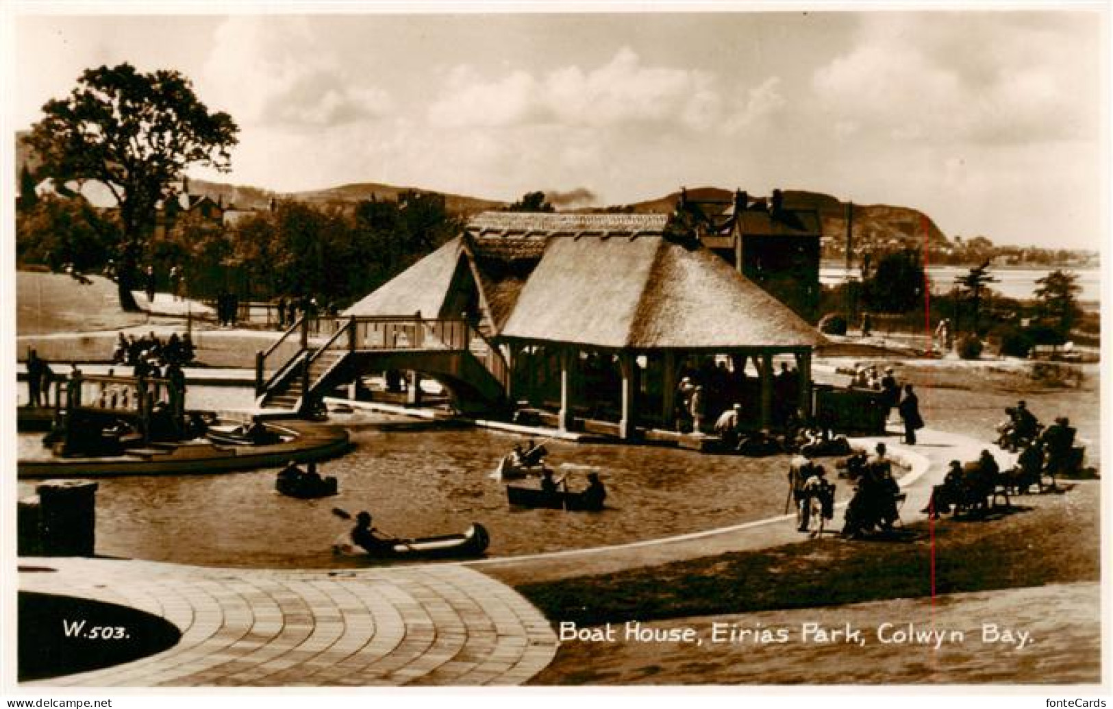 73911550 Colwyn Bay Wales UK Boat House Eirias Park - Autres & Non Classés