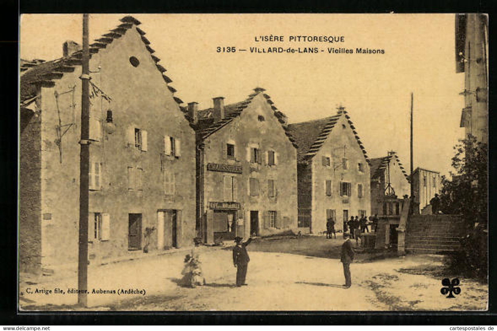 CPA Villard-de-Lans, Vieilles Maisons  - Villard-de-Lans