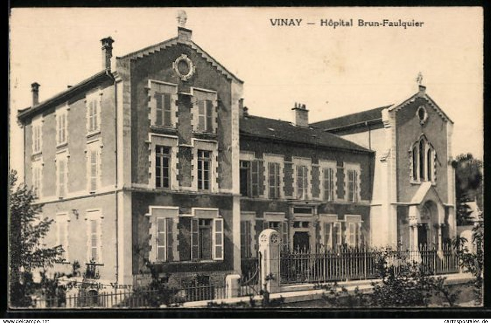 CPA Vinay, Hopital Brun-Faulquier  - Vinay