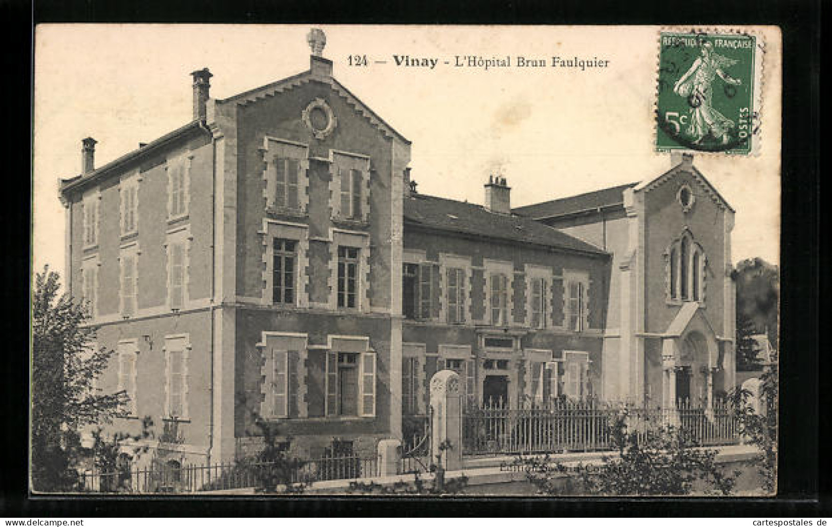CPA Vinay, L`Hopital Brun Faulquier  - Vinay