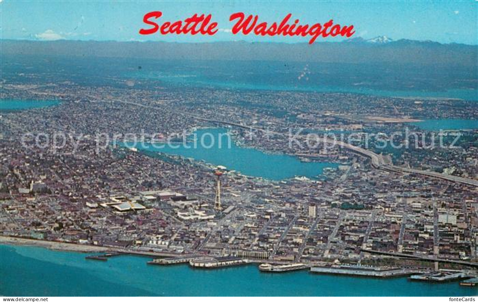 73704457 Seattle The Waterfront Air View - Autres & Non Classés