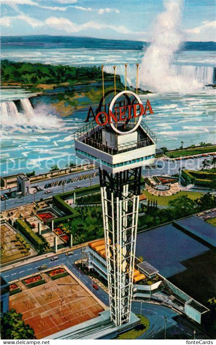 73704449 Ontario  Canada Niagara Falls Oneida Observation Tower Air View  - Ohne Zuordnung