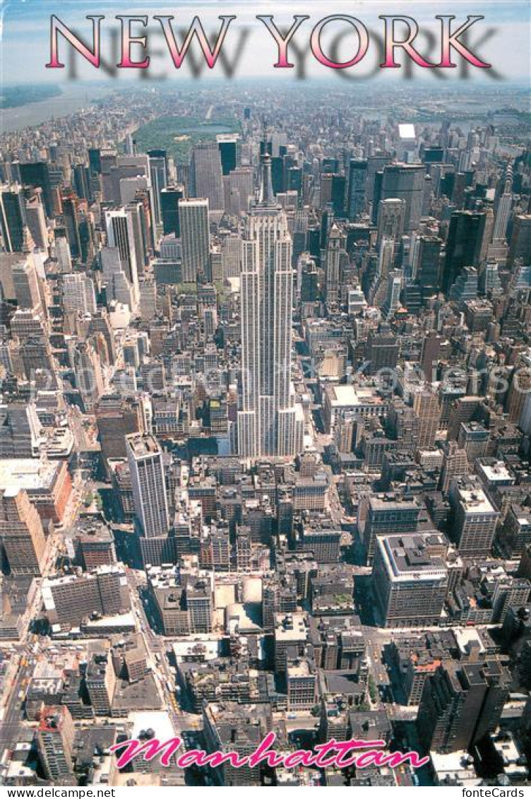 73682774 Manhattan_New_York A Panoramic View - Sonstige & Ohne Zuordnung