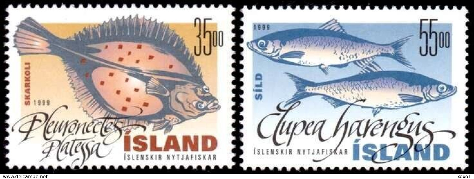 Iceland 1999 MiNr. 903 - 904 Island  Marine Life, Fishes - II  2v  MNH**  3,00 € - Poissons