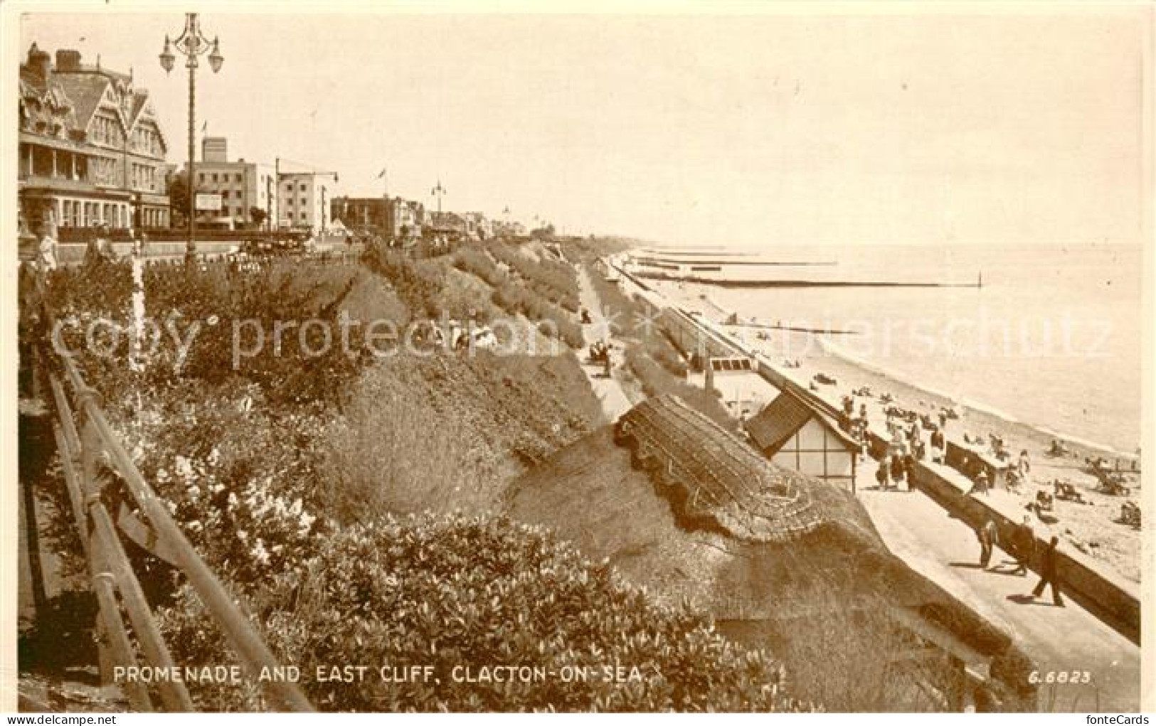 73681310 Clacton-on-Sea Promenade And East Cliff Clacton-on-Sea - Otros & Sin Clasificación
