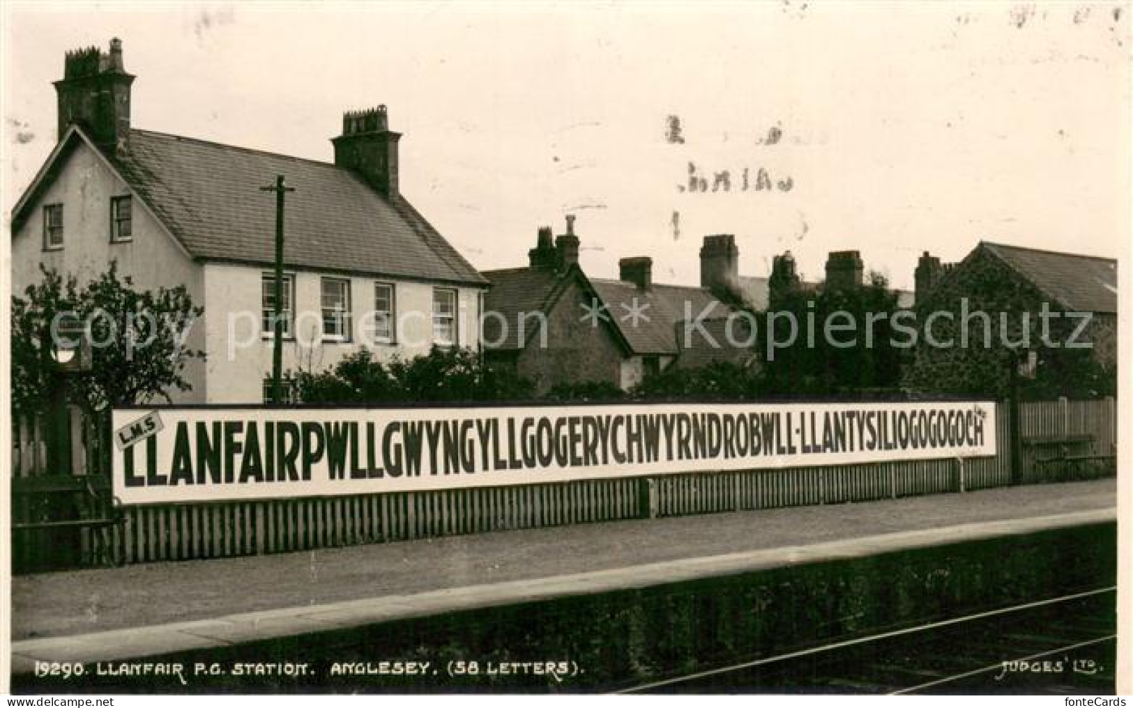 73681164 Anglesey East Staffordshire Llanfair PG Station  - Altri & Non Classificati