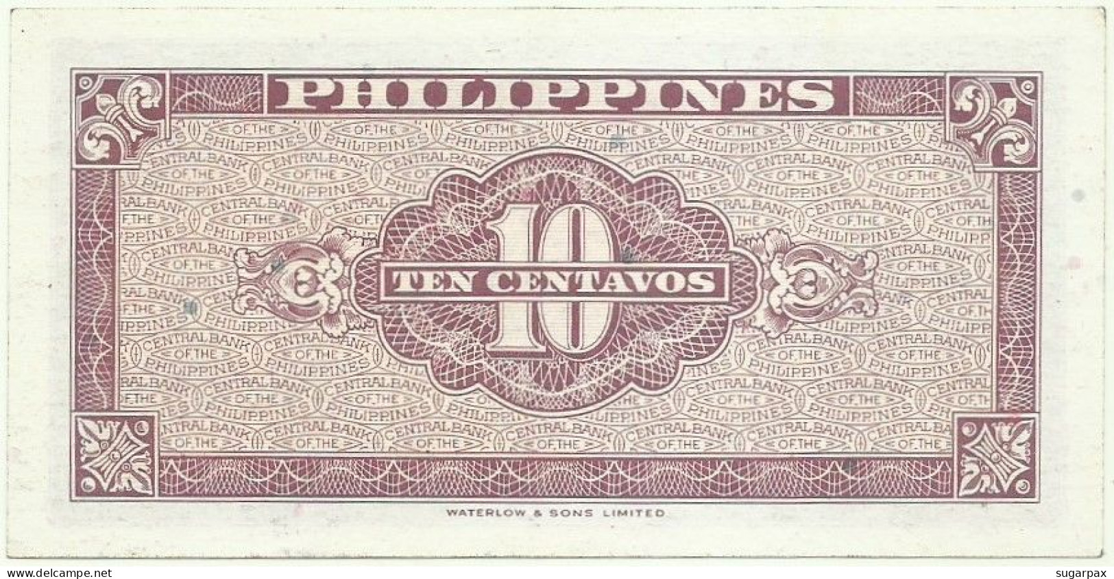 Philippines - 10 Centavos - ND ( 1949 ) - Pick 128 - Sign. 2 - Serie O/M - Philippinen