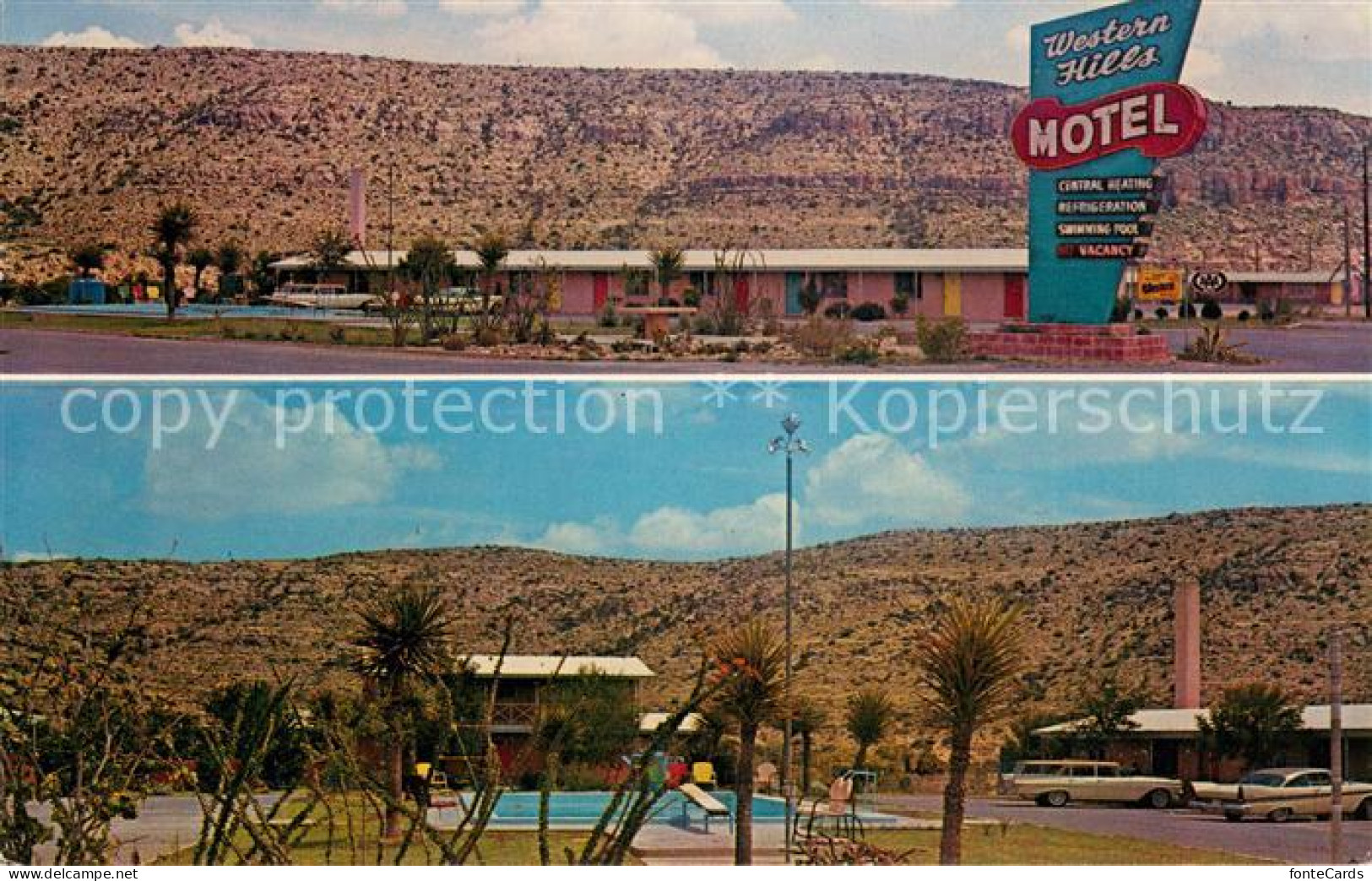 73674370 Sanderson_Texas Western Hills Motel - Autres & Non Classés