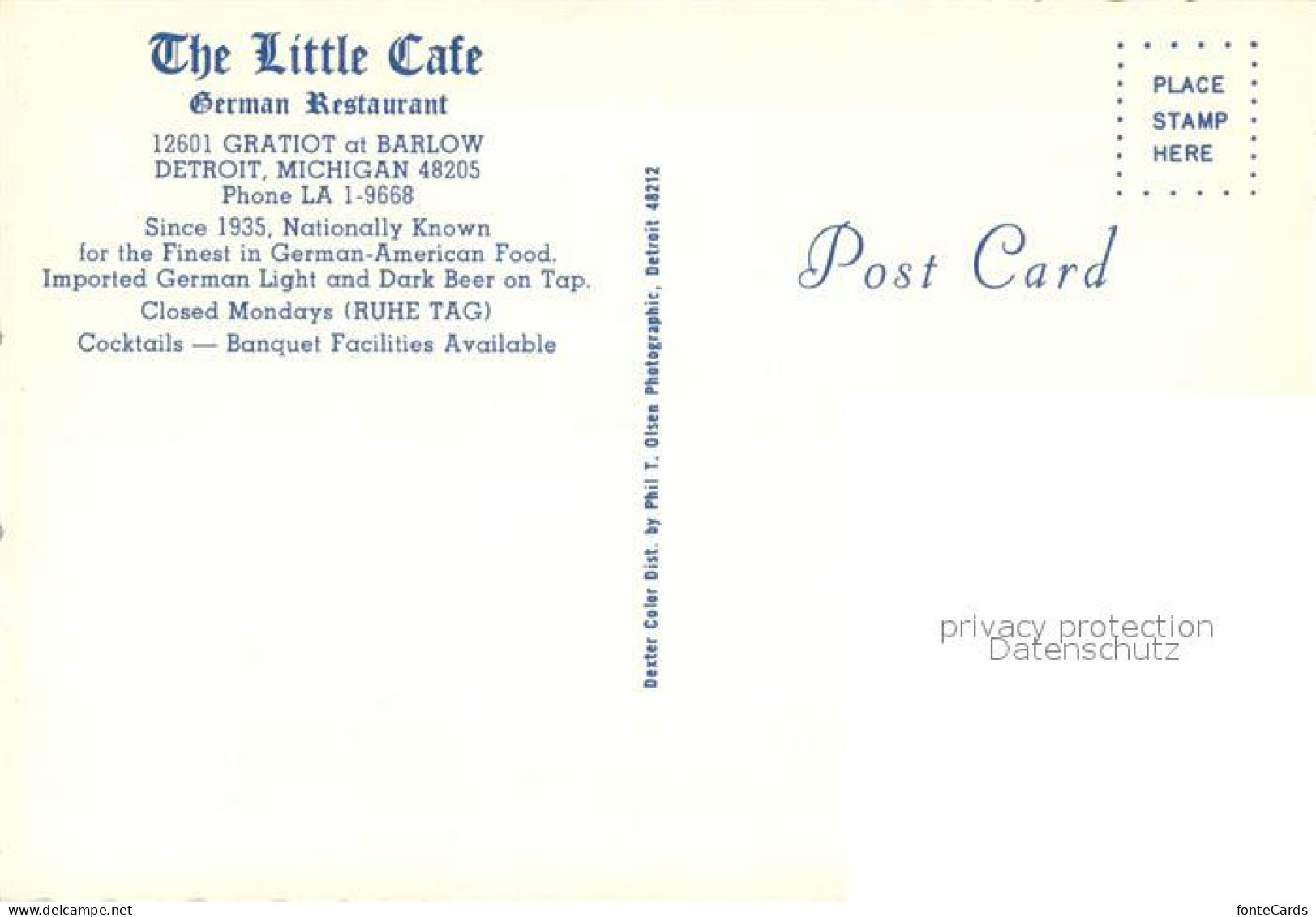 73652324 Detroit_Michigan The Little Cafe Restaurant - Sonstige & Ohne Zuordnung