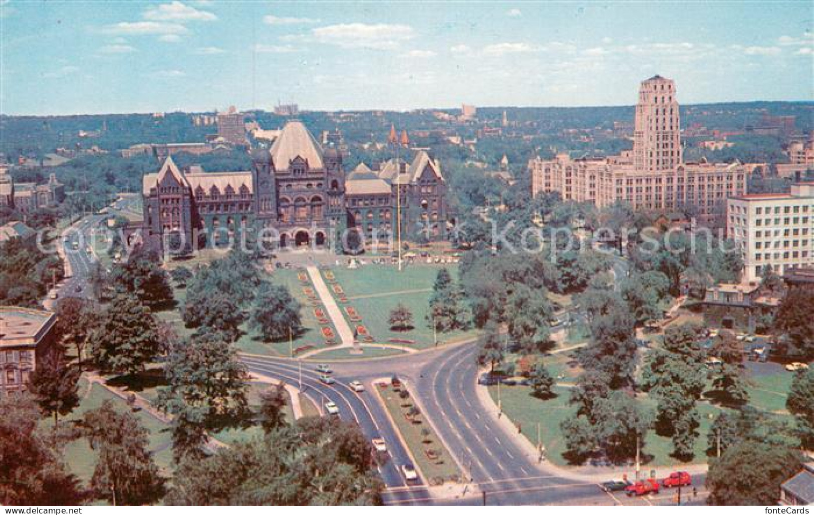 73646786 Toronto Canada The Provincial Parliament Buildings And Queens Park Air  - Non Classés