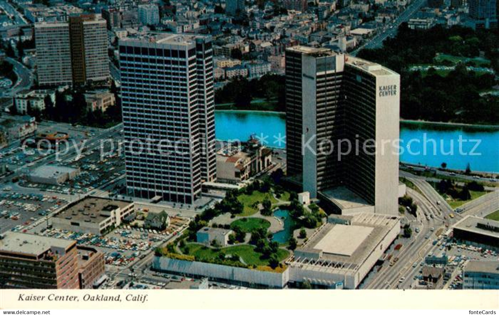 73646779 Oakland_California Kaiser Center Air View - Other & Unclassified