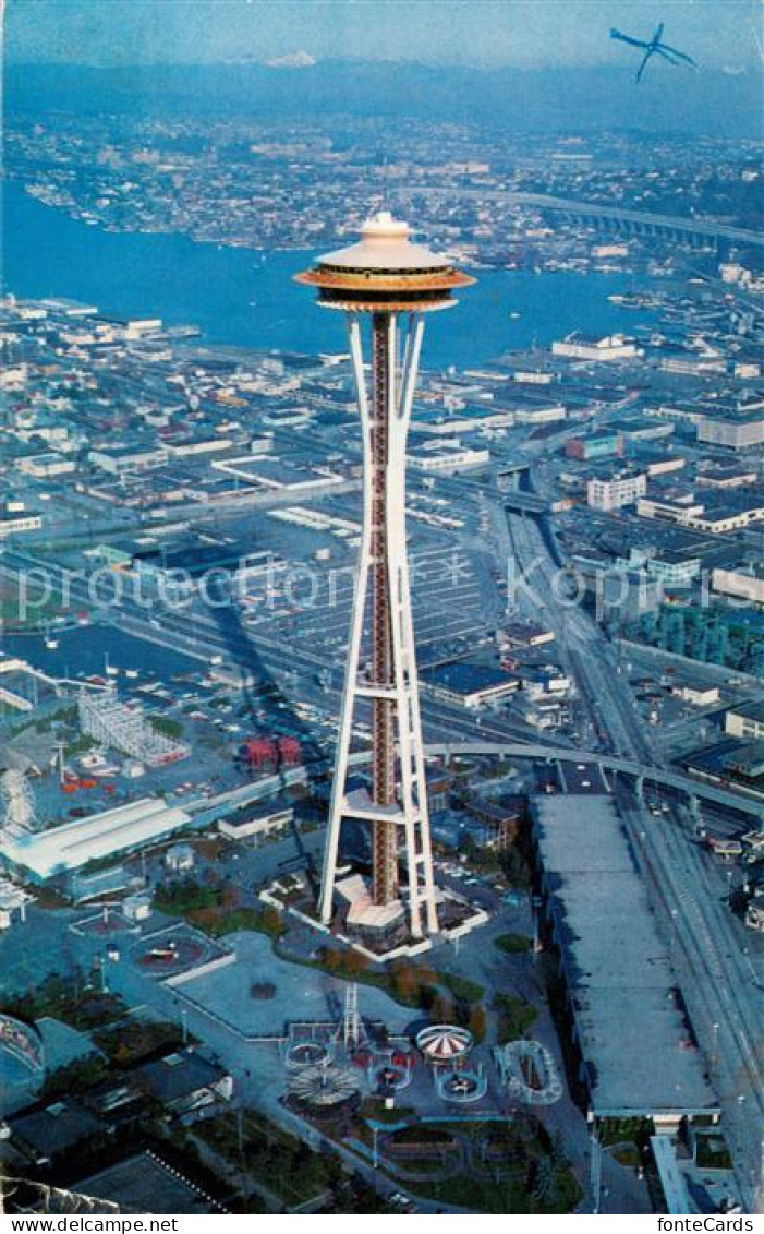 73646768 Seattle Space Needle Air View - Sonstige & Ohne Zuordnung