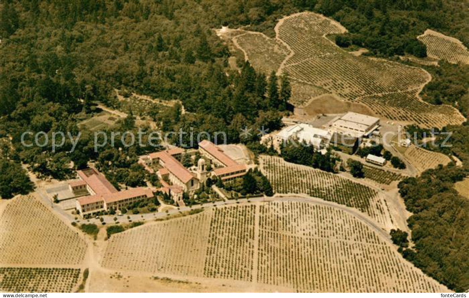 73646756 Napa The Christian Brothers Monastery And Winery Air View - Sonstige & Ohne Zuordnung