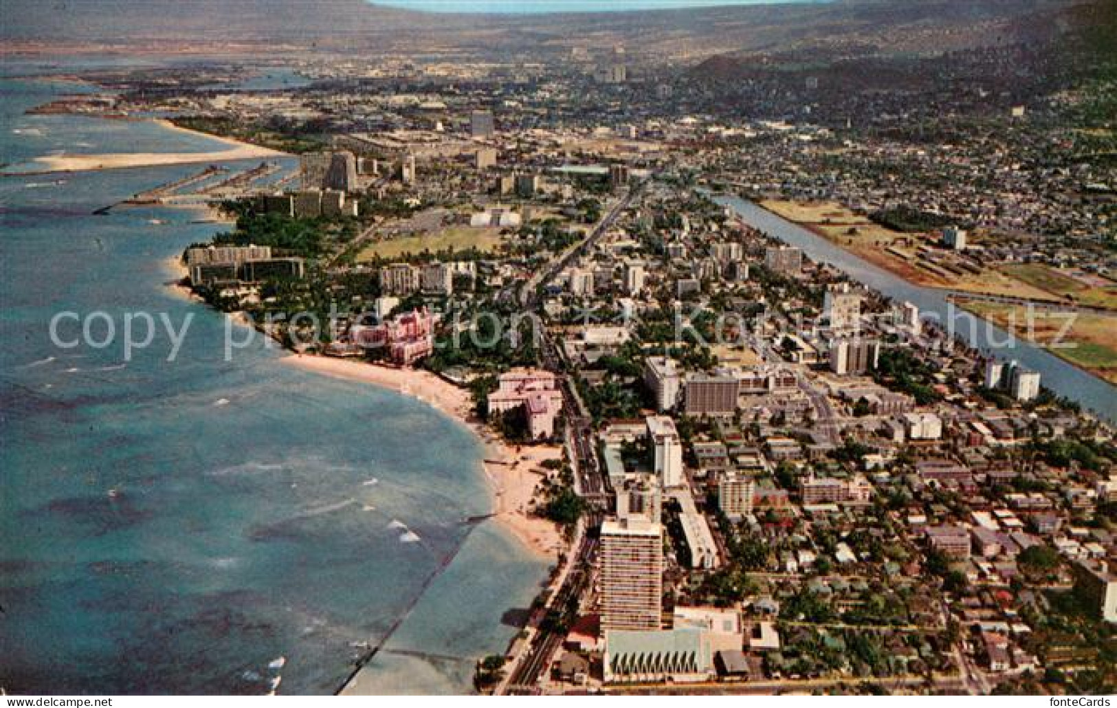 73646077 Waikiki Air View  - Other & Unclassified