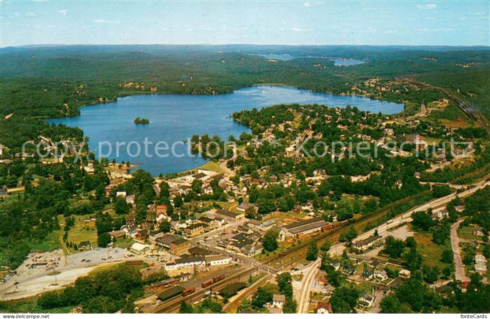 73646051 Netcong Air View Lake Musconetcong And Lake Hopatcong - Sonstige & Ohne Zuordnung