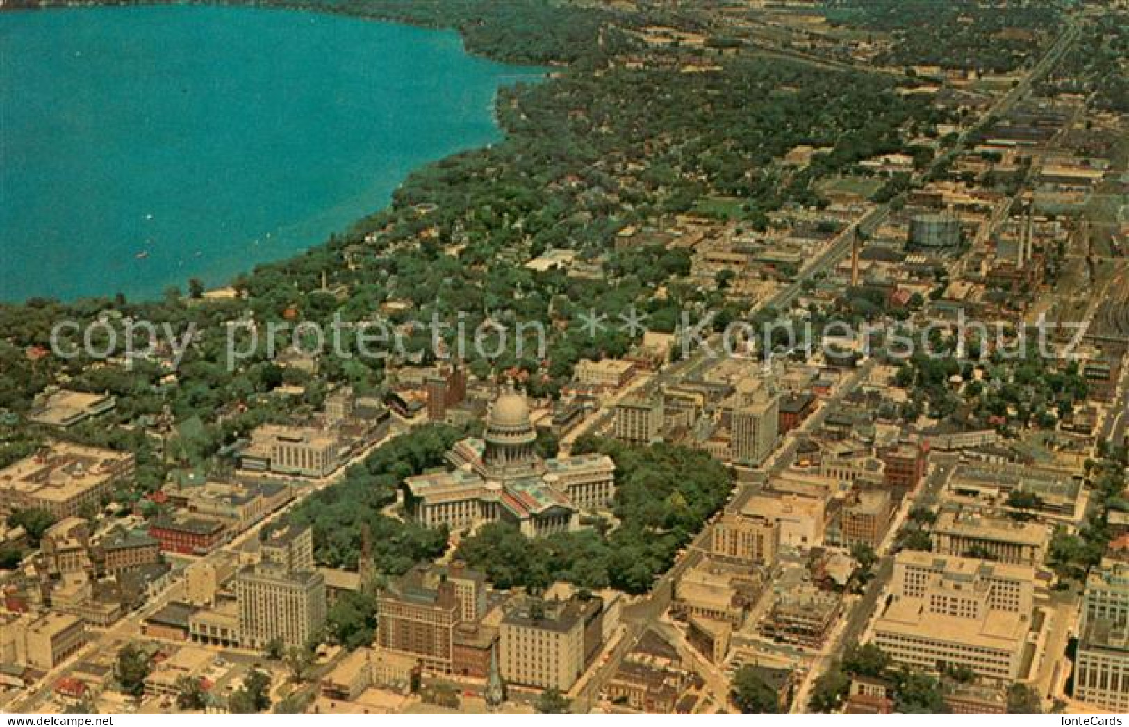 73646046 Madison_Wisconsin Air View Of Capitol Square - Sonstige & Ohne Zuordnung