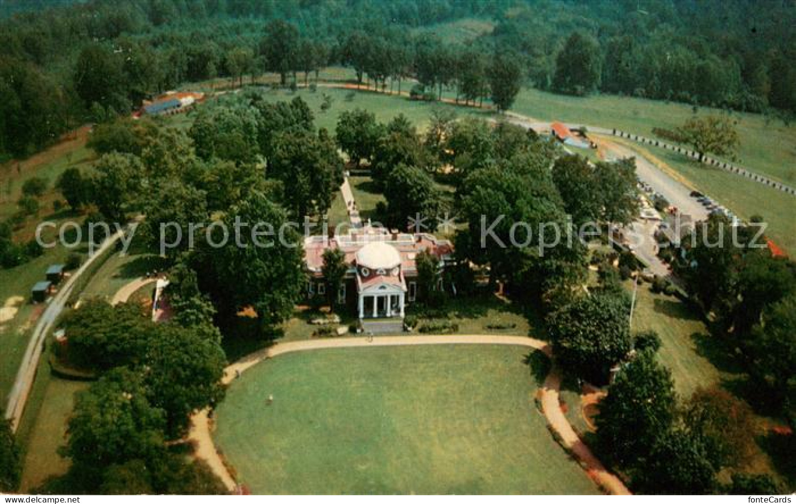 73646045 Charlottesville_Virginia Aerial View Of Monticello  - Sonstige & Ohne Zuordnung