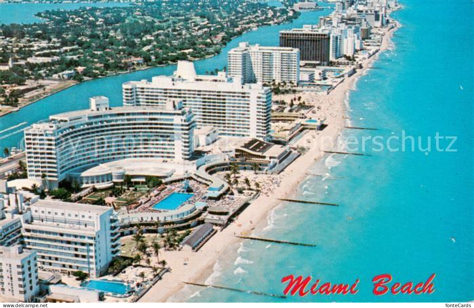 73645906 Miami_Beach Fliegeraufnahme - Sonstige & Ohne Zuordnung