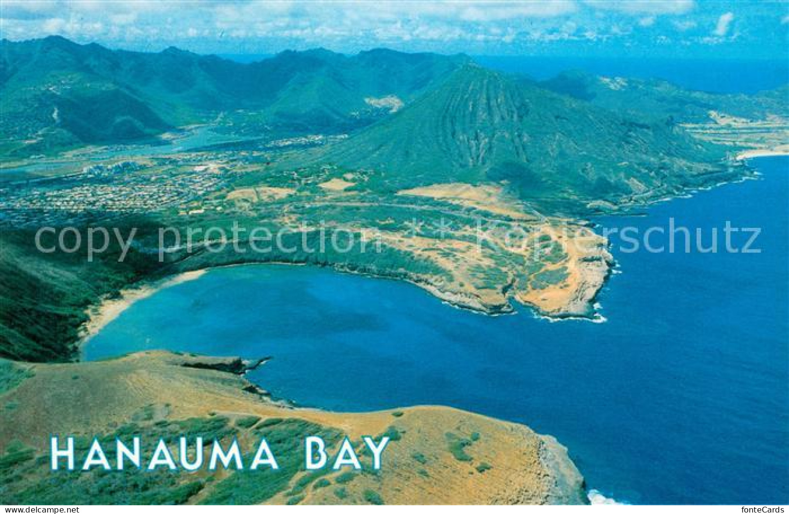 73645899 Hawaii_US-State Aerial View Of Hanauma Bay And Nearby Koko Crater May B - Andere & Zonder Classificatie