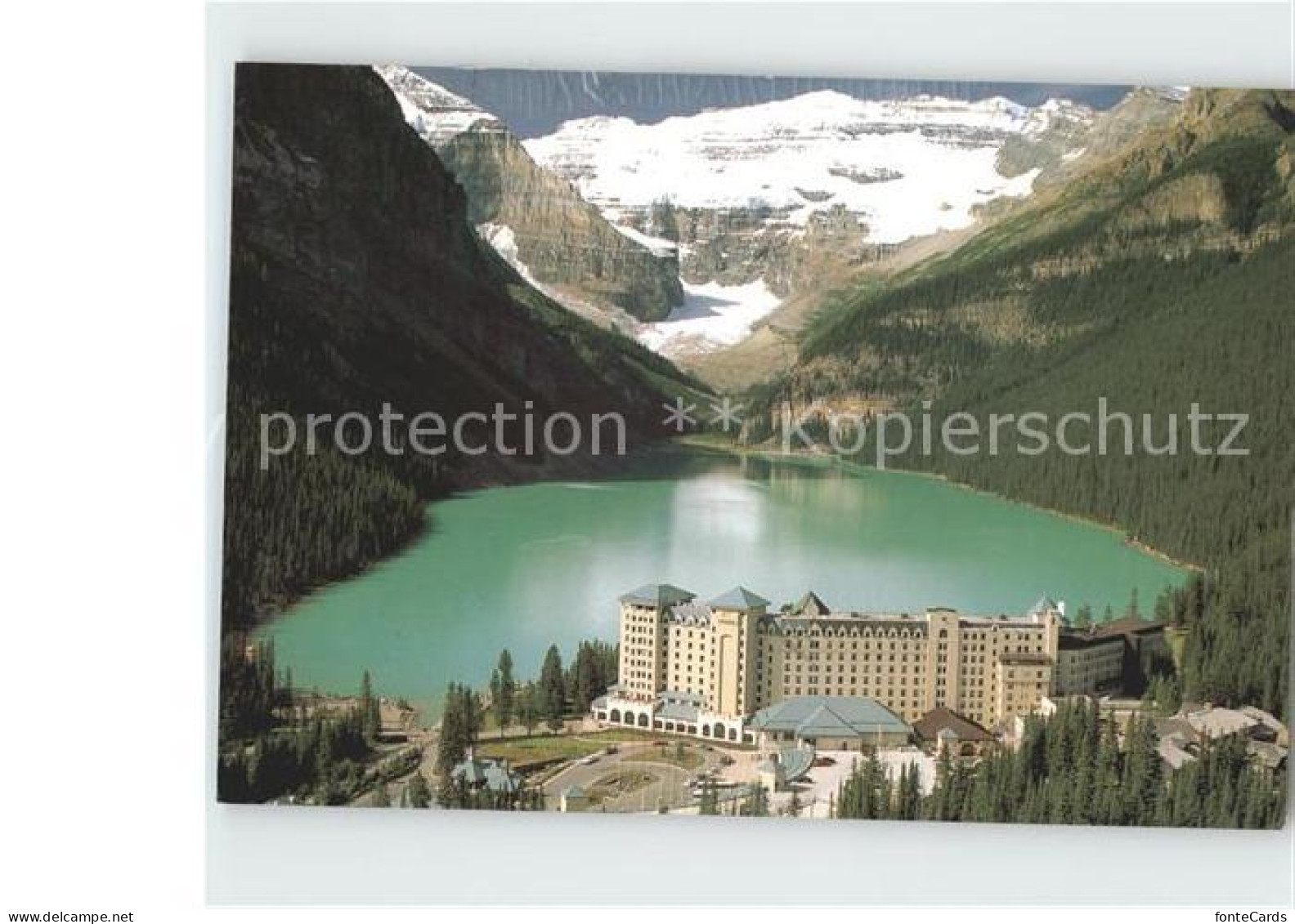 72078963 Canadian Rockies Lake Louise Mt Victoria Chateau Lake Louise Canadian R - Ohne Zuordnung