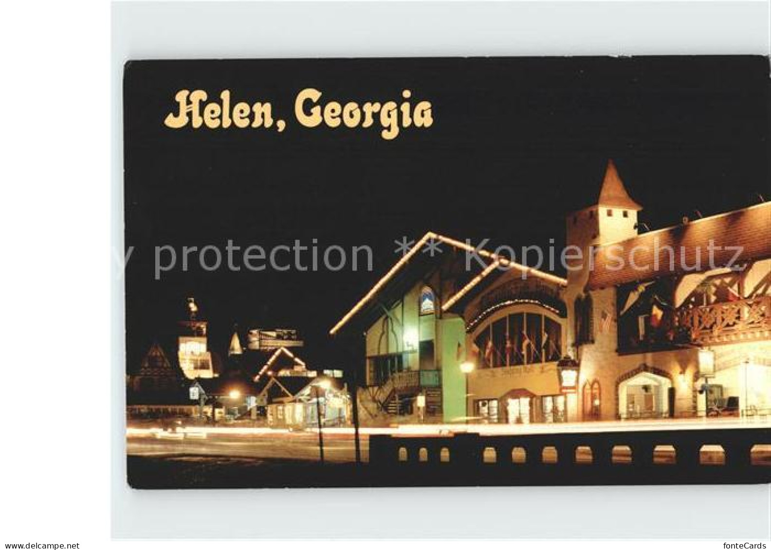 72078887 Helen_Georgia A Quaint Bavarian Alpine Village - Andere & Zonder Classificatie