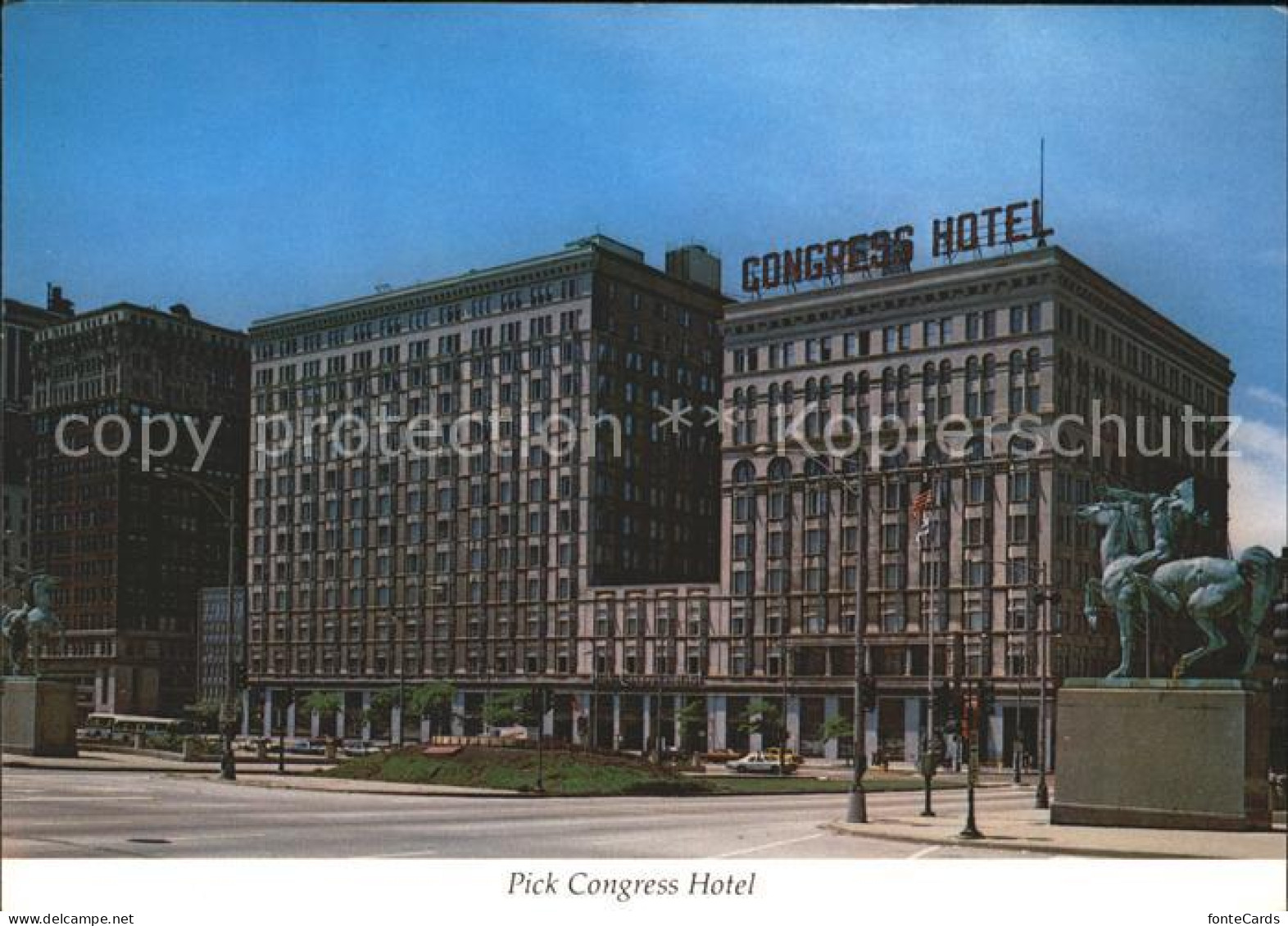 72073293 Chicago_Illinois Pick Congress Hotel  - Other & Unclassified