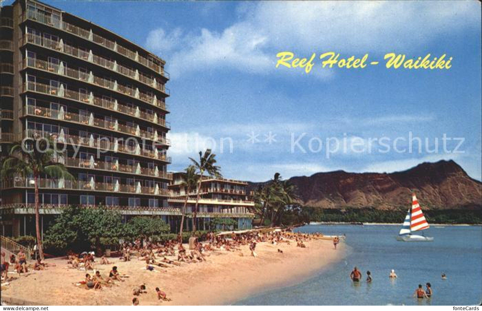 72060373 Waikiki Reef Hotel Beach - Sonstige & Ohne Zuordnung