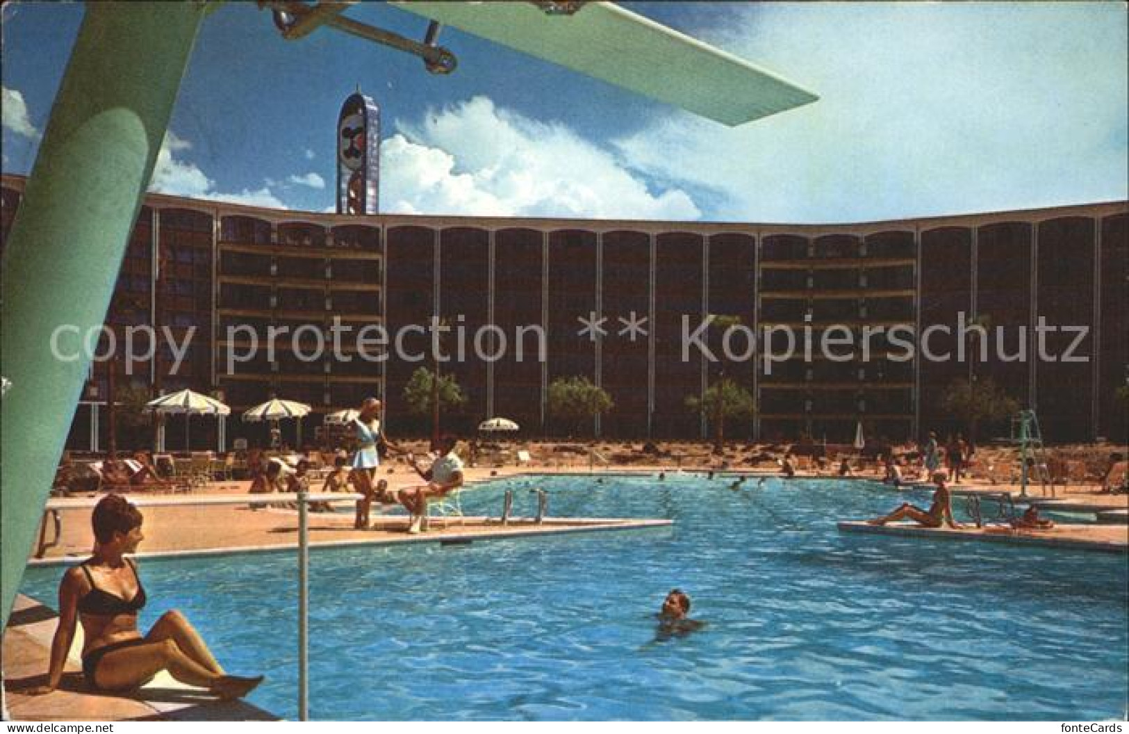 72054967 Las_Vegas_Nevada Frontier Hotel Swimming Pool - Autres & Non Classés