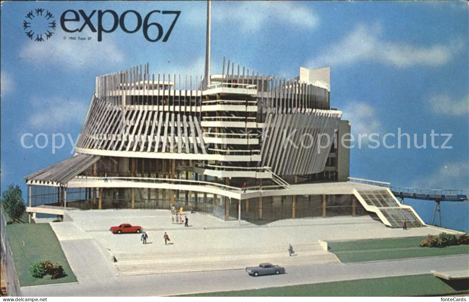 72045281 Montreal Quebec Expo67 Pavillon De La France Montreal - Non Classés