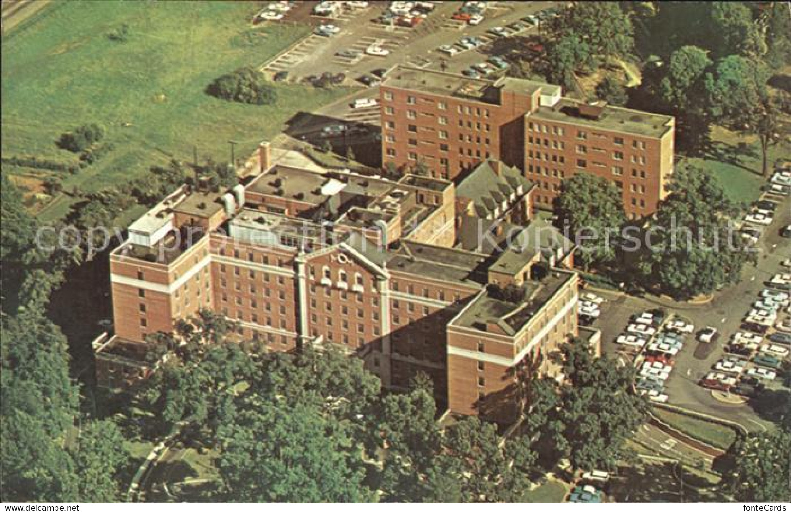 72045269 Charlotte_North_Carolina Presbyterian Hospital Air View - Other & Unclassified