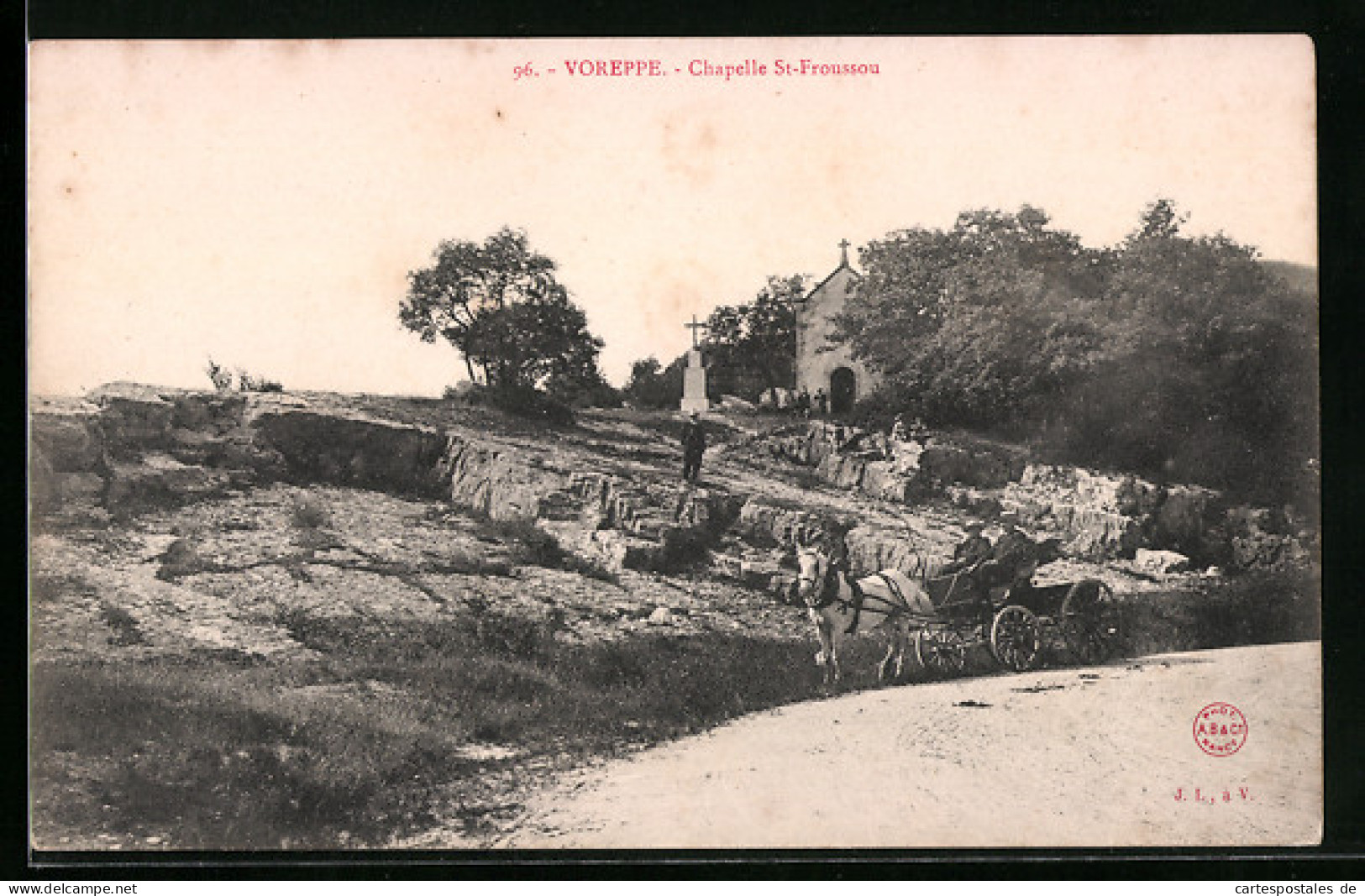 CPA Voreppe, Chapelle St-Froussou  - Voreppe