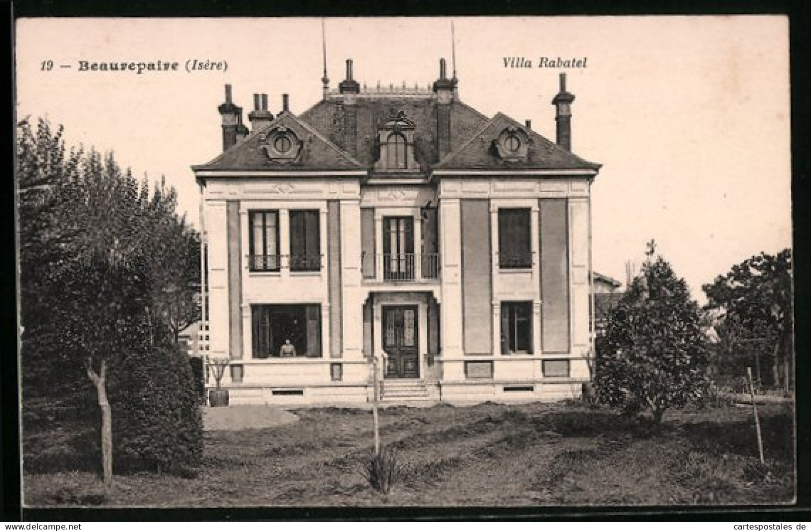 CPA Beaurepaire, Villa Rabatel  - Beaurepaire