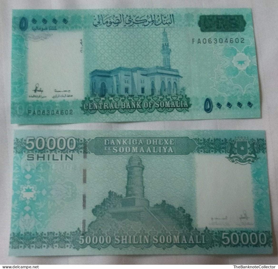 Somalia 2000-10000-20000-50000 Shillings 2023 Set UNC - Somalië