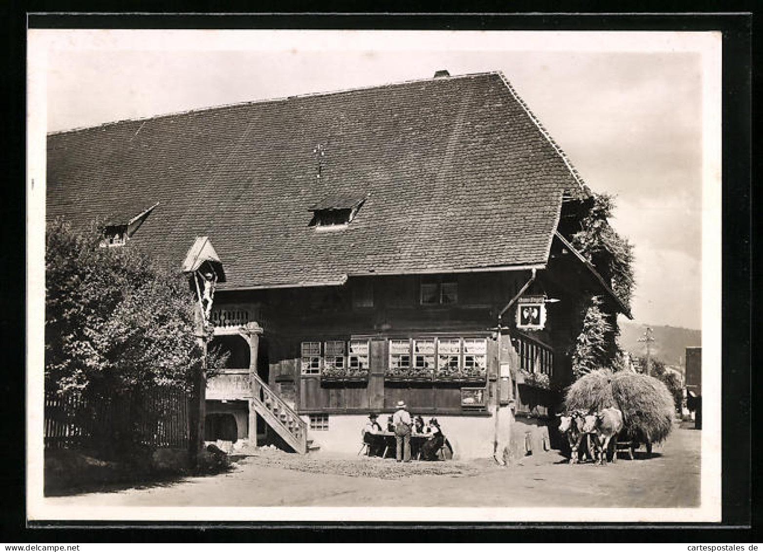 AK Glottertal /Schwarzwald, Gasthaus Zum Engel  - Glottertal