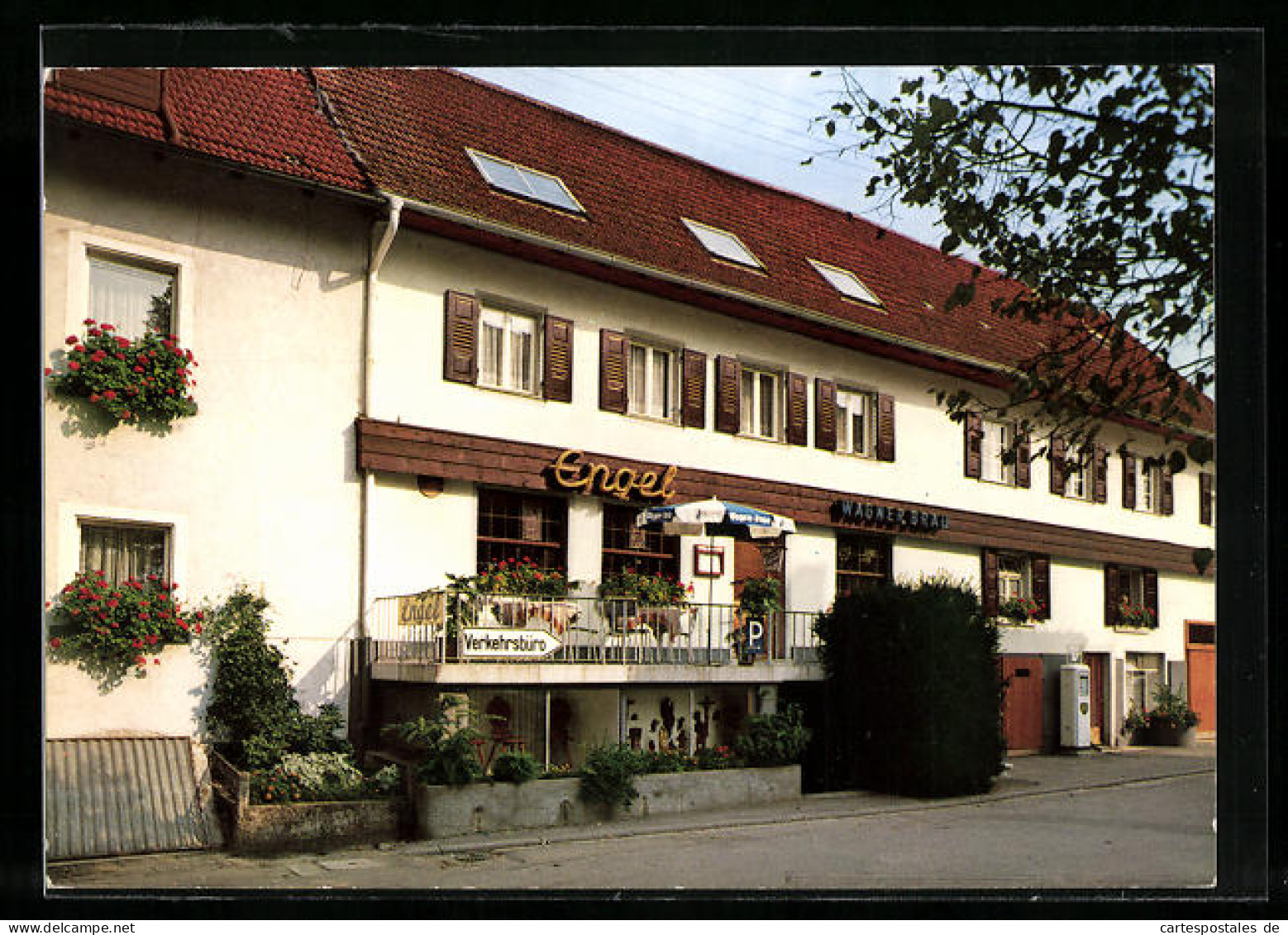 AK Sasbach-Obersasbach, Gasthof-Pension Engel  - Sasbach