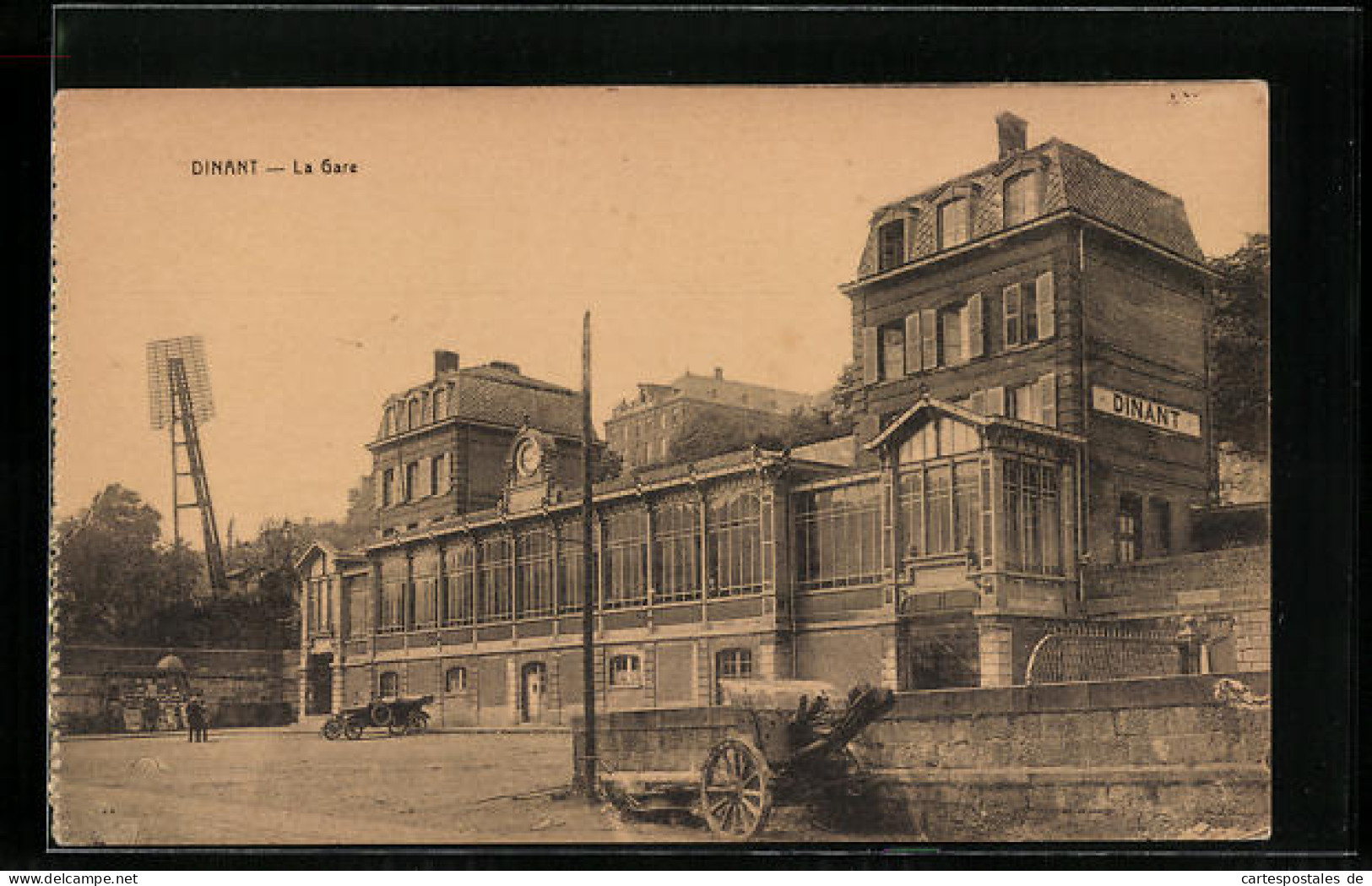 AK Dinant, La Gare, Bahnhof  - Dinant