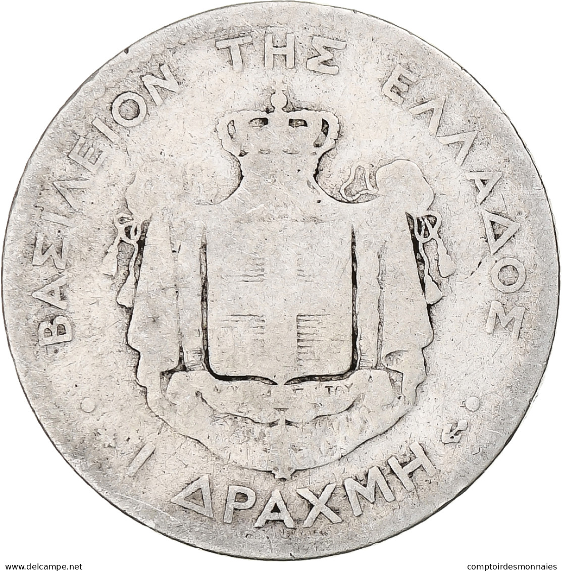 Grèce, George I, Drachma, 1873, Paris, Argent, TB, KM:38 - Grèce