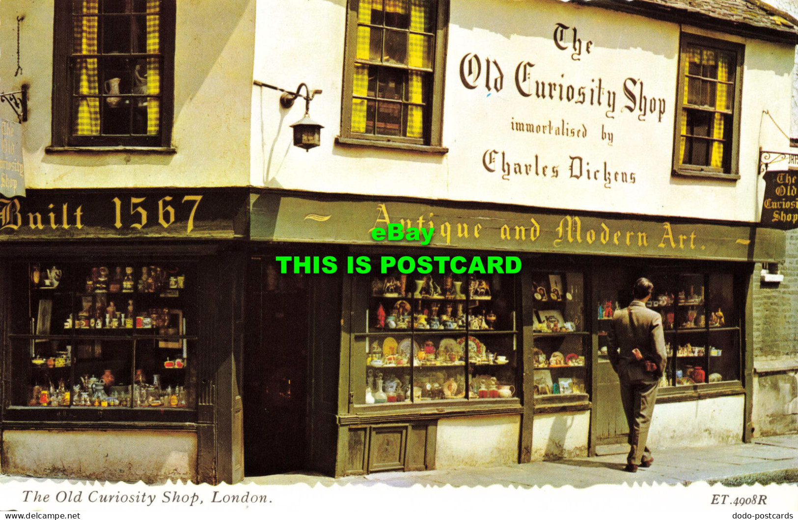 R580139 London. The Old Curiosity Shop. Valentine - Sonstige & Ohne Zuordnung