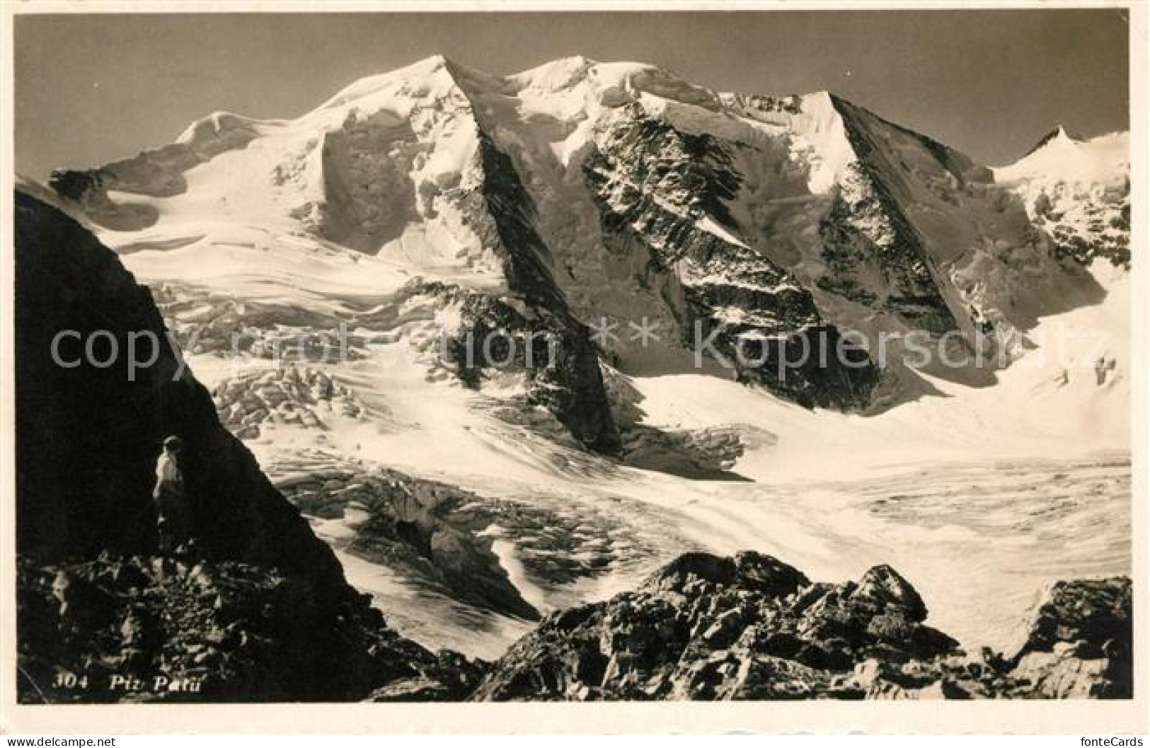 13114715 Piz Palue Gebirgspanorama Berninagruppe Gletscher Piz Palue - Sonstige & Ohne Zuordnung