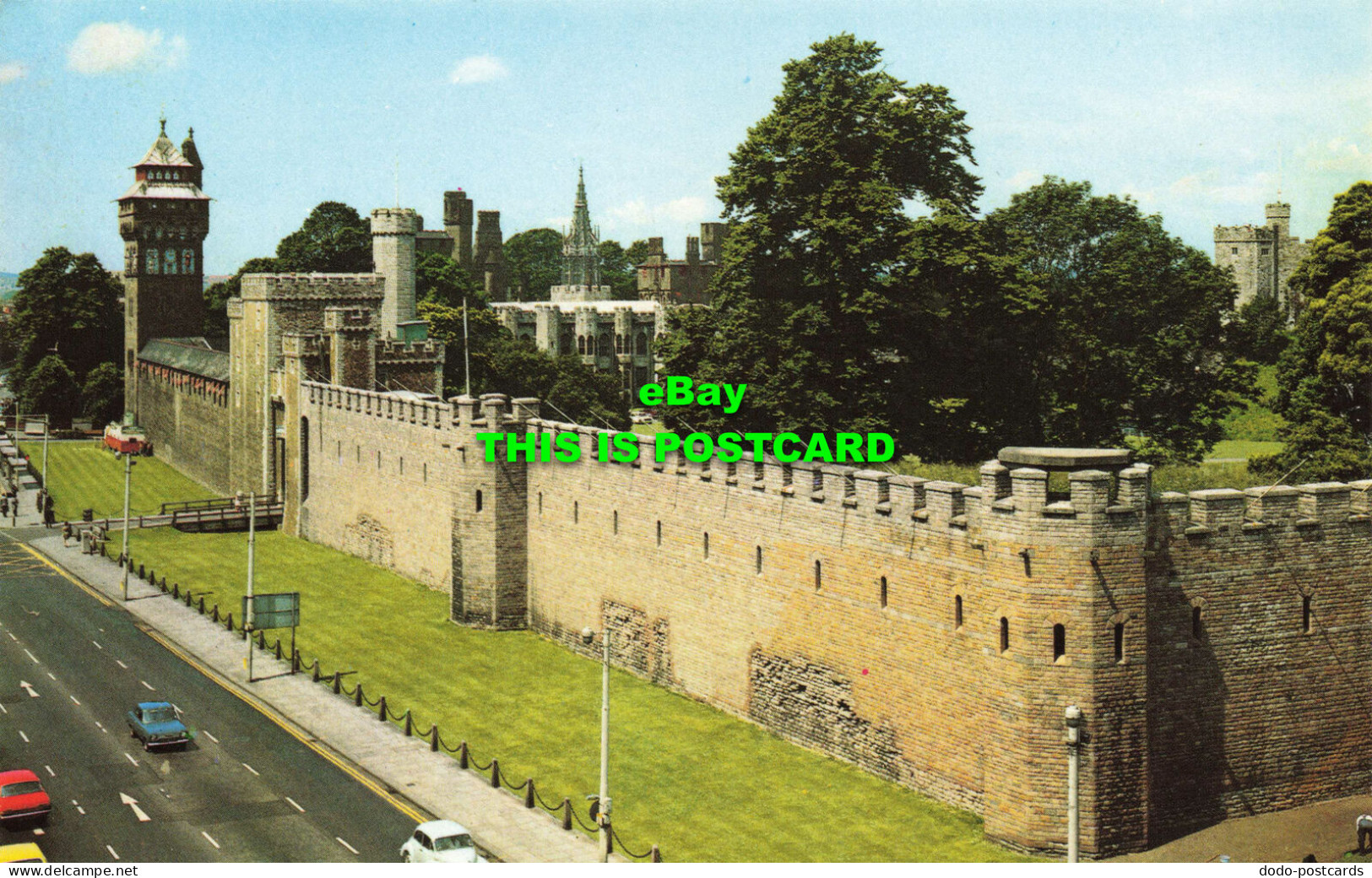 R580203 Cardiff. The Castle. Photo Precision Limited. Colourmaster International - World