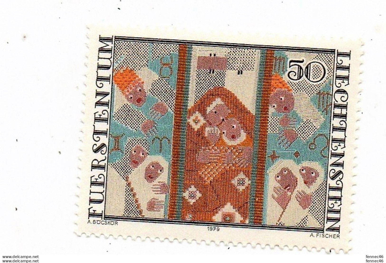 * Timbre Fuerstentum Liechtenstein - 1979 - 50c - Nuovi