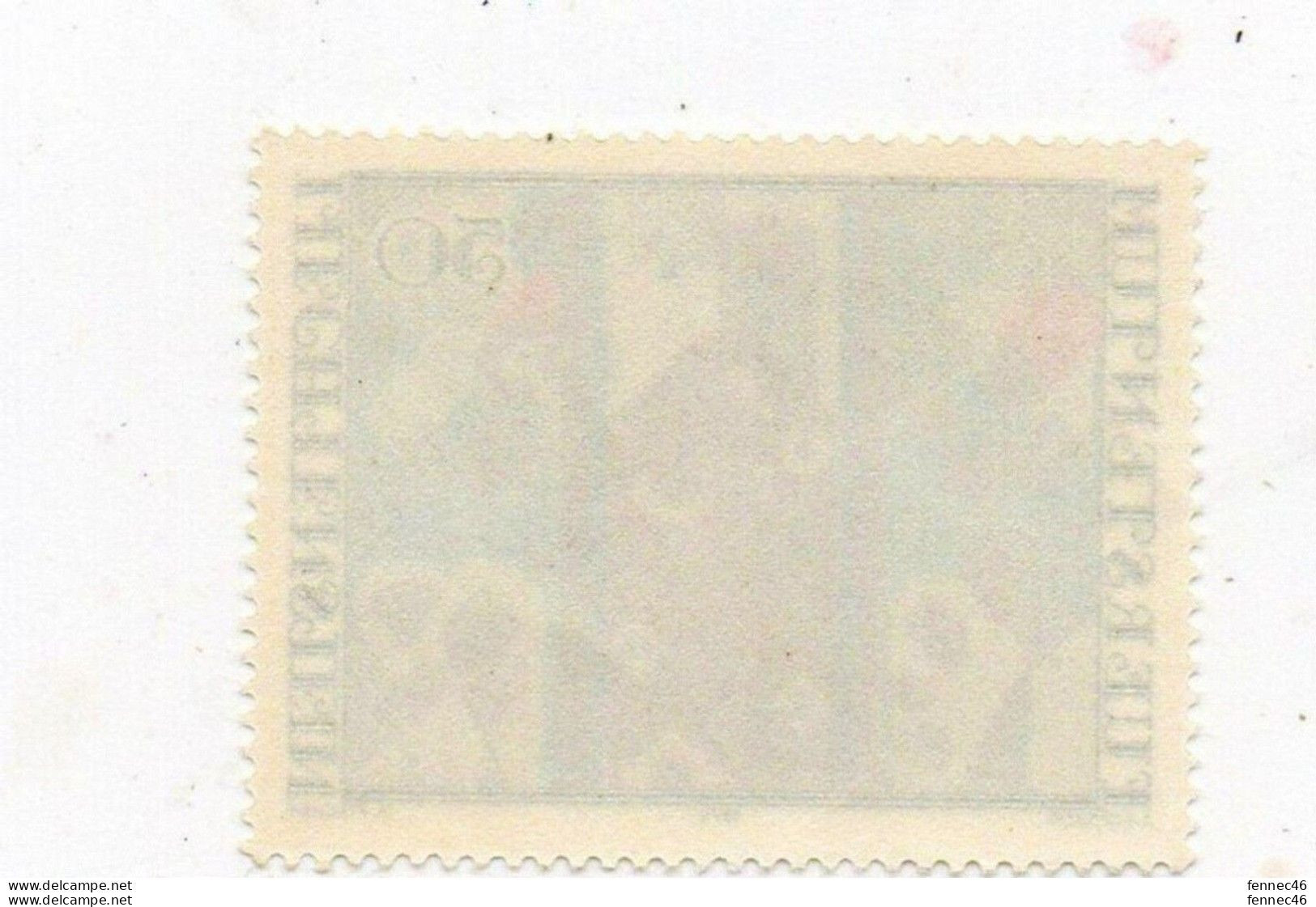 * Timbre Fuerstentum Liechtenstein - 1979 - 50c - Unused Stamps