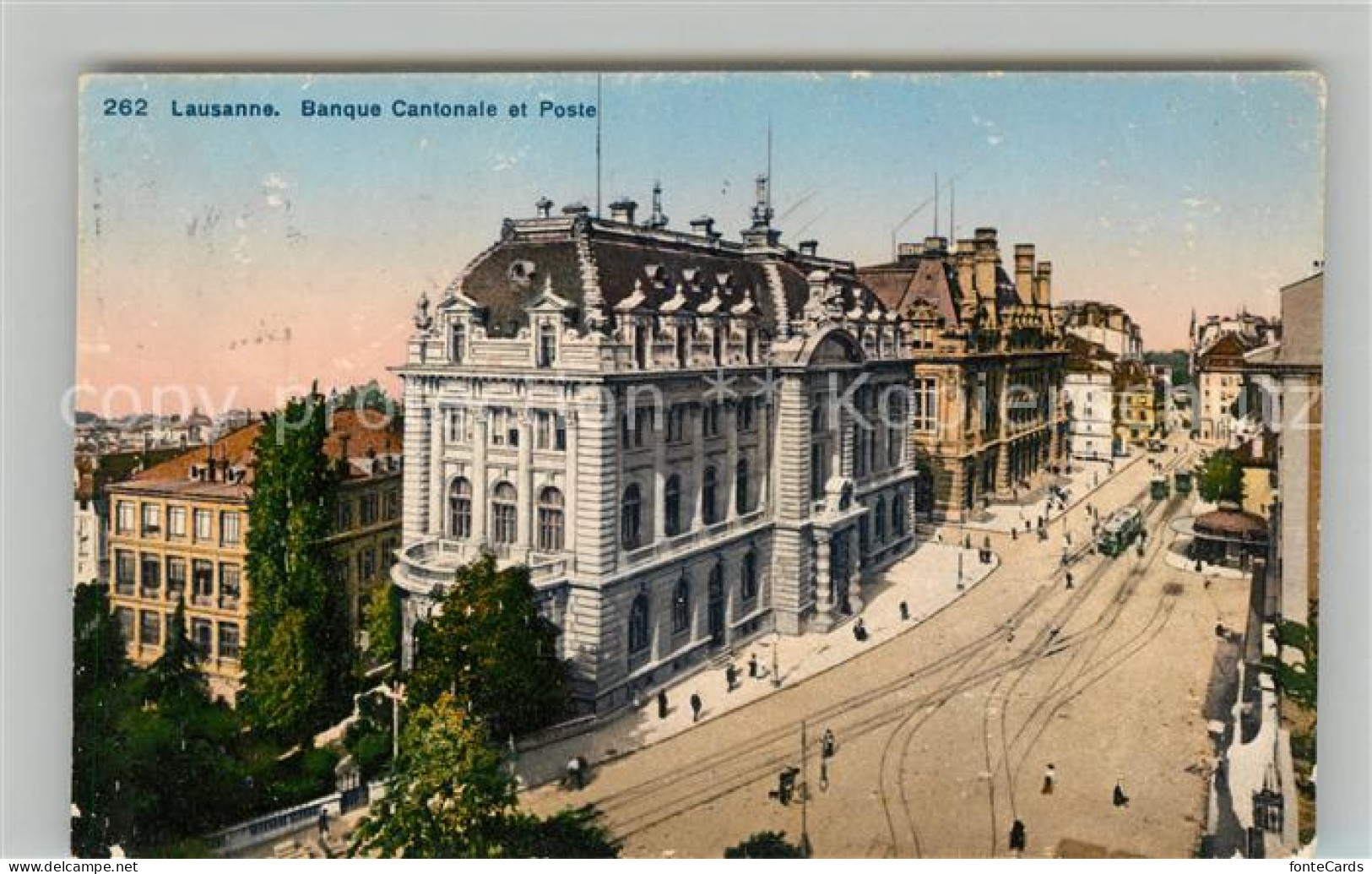 13019915 Lausanne VD Banque Cantonale Et Poste Lausanne VD - Sonstige & Ohne Zuordnung