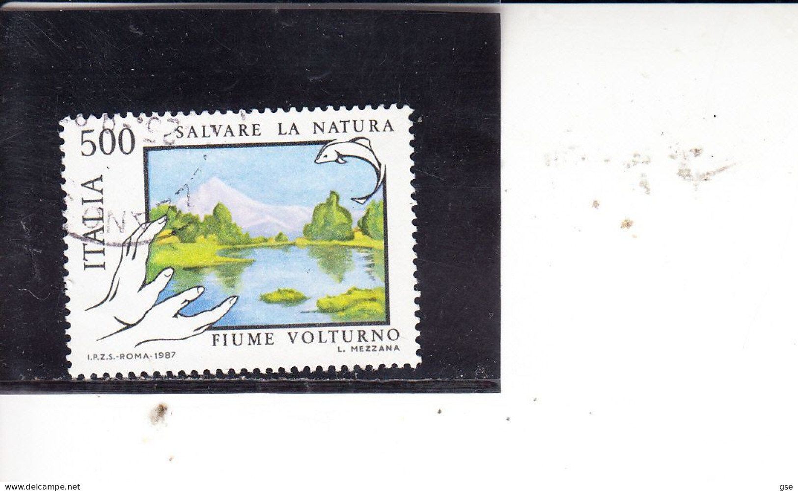 ITALIA  1987 - Sassone 1794° . Scienze - Salvaguardia Natura - Pesci - 1981-90: Used