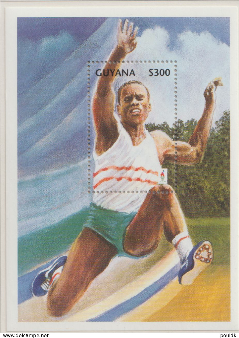 Guyana Two Souvenir Sheets From Olympic Games In Atlanta 1996 MNH/**. Postal Weight Approx. 0,04 Kg. Please Read - Verano 1996: Atlanta