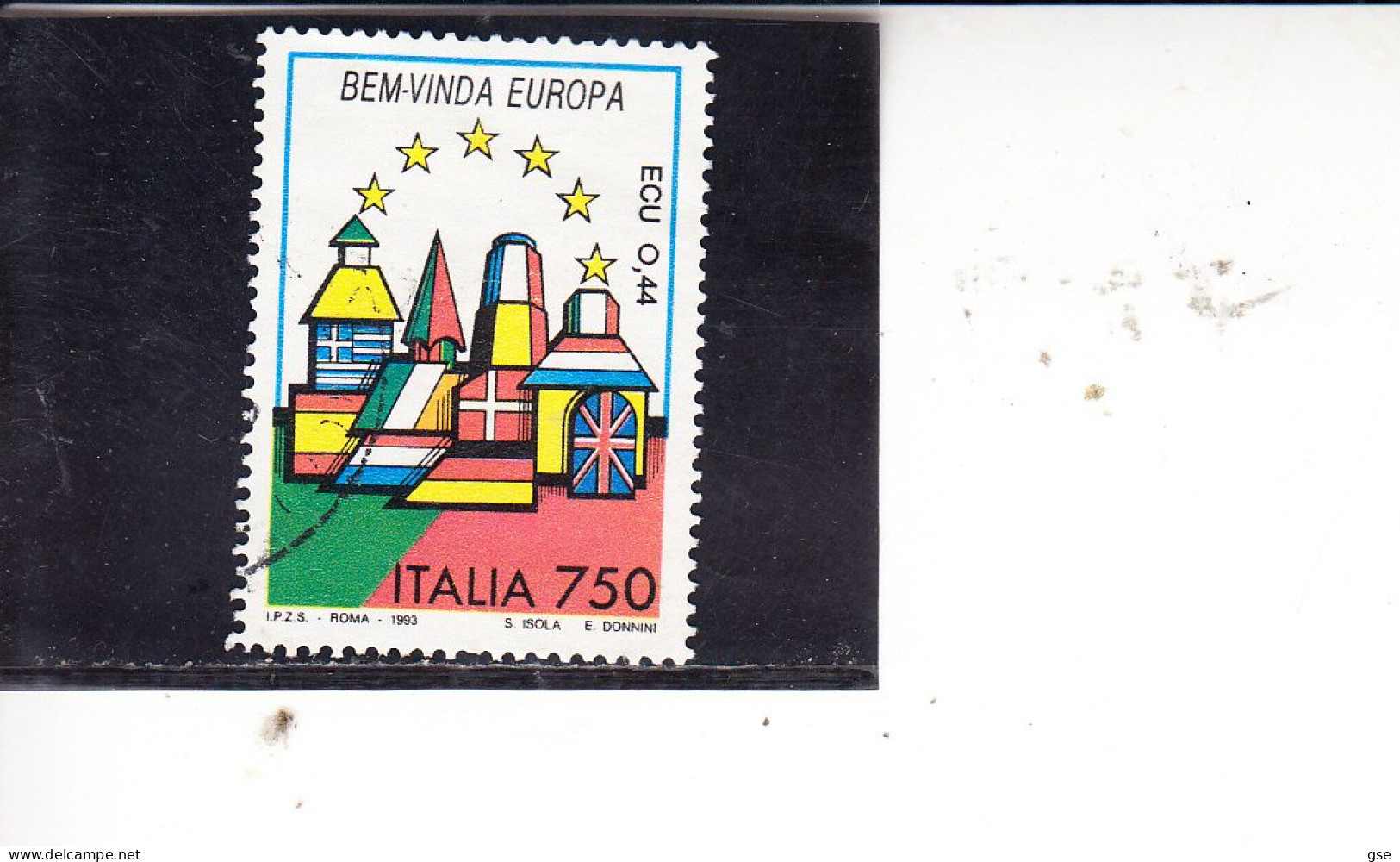 ITALIA 1993 - Sassone 2043° - Europa - Portogallo - 1991-00: Afgestempeld