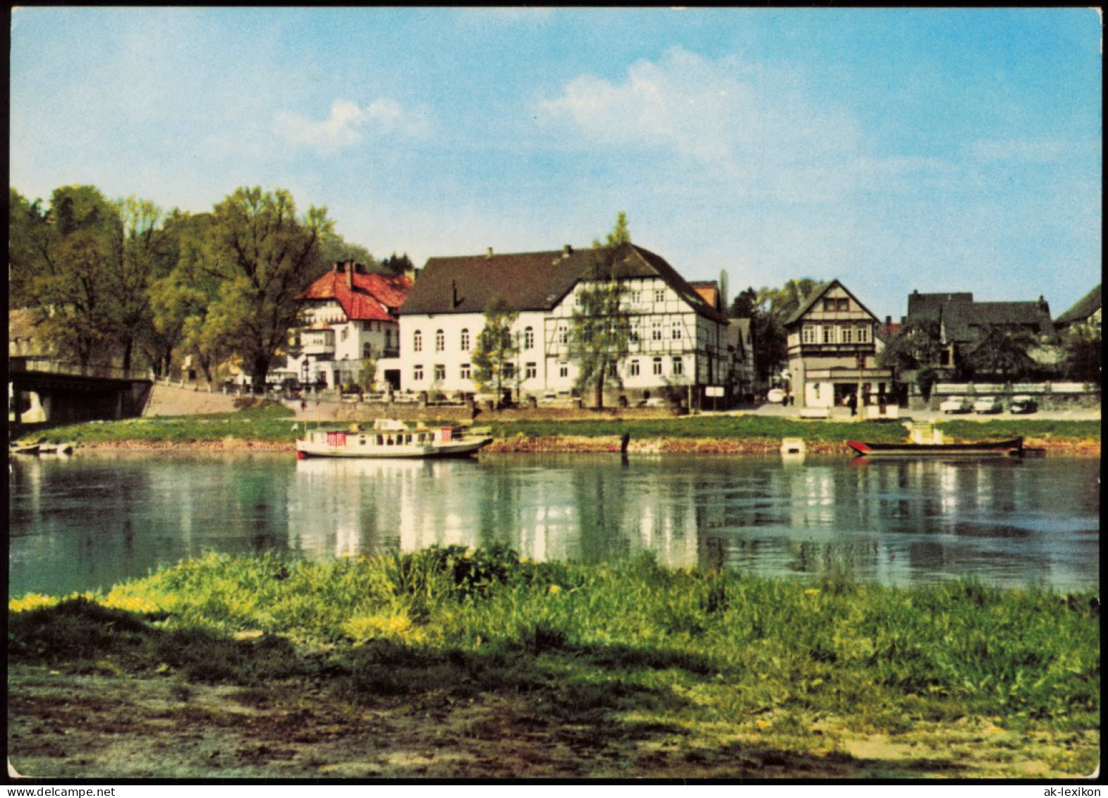 Ansichtskarte Bodenwerder Hotel Goldener Anker 1978 - Bodenwerder