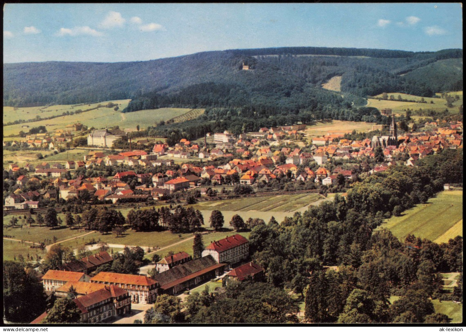 Ansichtskarte Bad Driburg Luftbild Luftaufnahme 1970 - Bad Driburg
