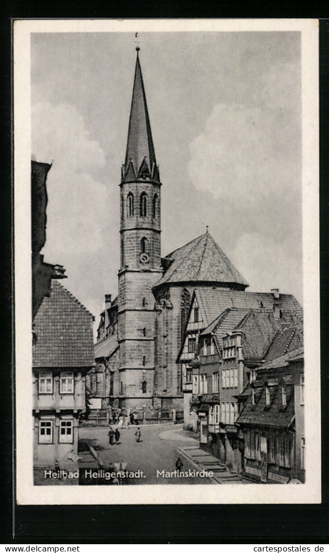 AK Heiligenstadt, Martinskirche  - Heiligenstadt