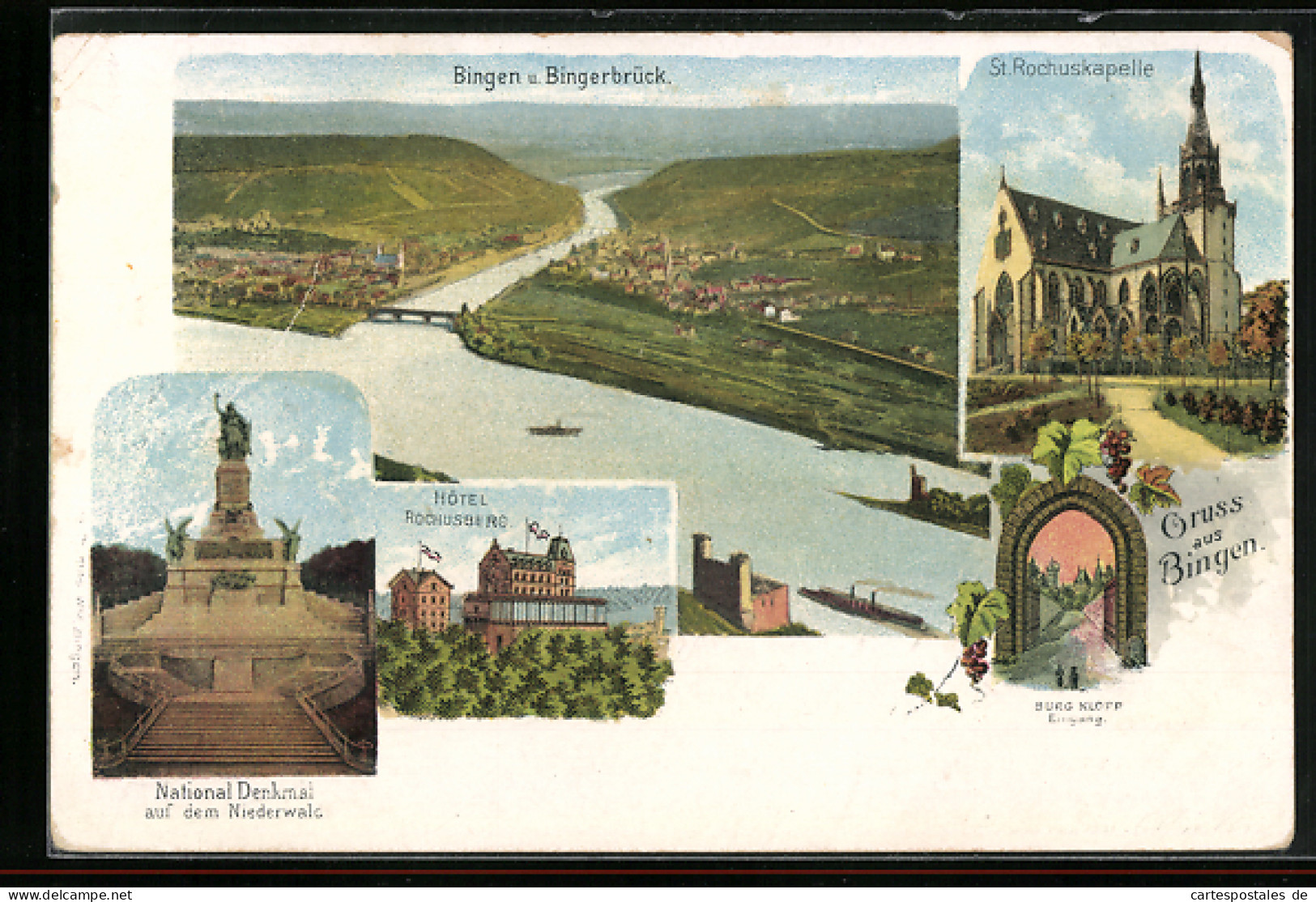 AK Bingen, Hotel Rochusberg, Bingen Und Bingerbrück  - Bingen